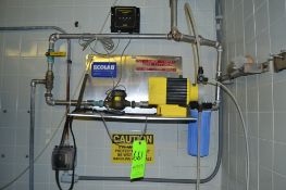 Eco Lab Chemical Metering System with Pump, Program Divider, and Brass Water Meter