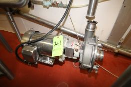 Fristam Model FPX3541 S/S Centrifugal Pump with S/S Motor 5HP 1760 RPM