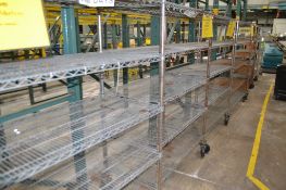 7 ft. Long Metro Wire Racks with Casters