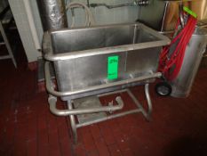 Sani-Matic Model URWJ 50 Gal. S/S COP Tank; 36