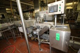 Deam All S/S Top Feed Twin Head Corrugated Carton Caser for Half Gal. Cartons; Includes 5ft Dual