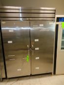 Federal All S/S 2 Door Refrigerator with Self Contained Compressor