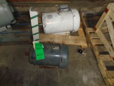 C Face Electric Motors Balder 25HP 3500 RPM & Marathon 15HP 3500 RPM