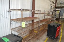 Metro Wire Racks (No Casters) 3-5 ft. Lengths