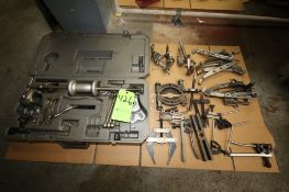 Puller Set with Case, Bearing Pullers, Dent Pullers and General Pullers