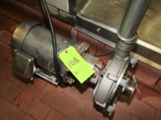 Fristam S/S Centrifugal Pump: Model FPX3541 5HP 1745 RPM with S/S Motor