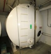 Cherry Burrell 5,000 Gal. S/S Insulated Horizontal Tank with Painted Exterior, No Agitation, 8'