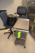 Lab Furniture: Includes :Lakeside S/S Cart, (3) Chairs, and Rolling Step Stool