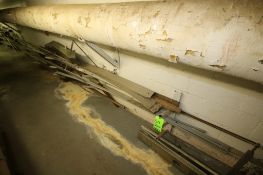 Lot of Assorted and Misc Metal Fabricating Materials Includes Items Under Work Table and (2) Racks