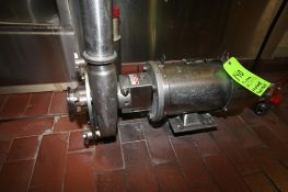 Fristam S/S Centrifugal Pump; Model FPX3541 5HP 1745 RPM with S/S Motor