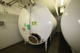 8,000 Gal. S/S Horizontal Insulated Tank with Painted Exterior, No Agitation