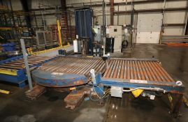Lantech Model EH1 Automatic Pallet Stretch Wrap Machine: Includes 6'6
