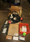 Lot of Assorted Nordsen Gluer Parts: Including Circuit Boards, Hoses, and Various Other New Parts (