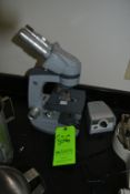 AO Spencer Tri-Lens Microscope with External Light Control