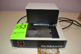 Fairbanks Scale Ticket Printer: Model 50-3925