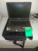 Acer Laptop Computer with 1.86 GHZ X=Celeron Processor; 533MHZ Ram with Case