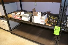 Lot of Assorted Control Components on Shelf Includes Sola Power Supply, Bello Fram I/P Transducer,