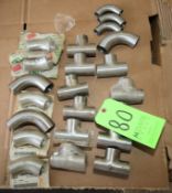 New Weld Type S/S Elbows and Tees; Includes (8) 1