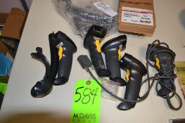Lot of Symbol Brand; Hand Held UPC Scanners: Part # LS2208-5R20007R
