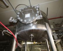 Mueller All S/S Vacuum Receiver Tank: Bolted Manhole Door S/N 205093: 54