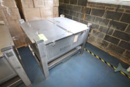 S/S Process Solutions Totes, 20 Cu. Ft. with Sanitary Butterfly Valve, Aprox. 43