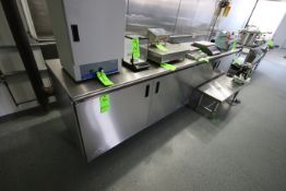 Advance Tabco S/S Counter/Cabinet, M/N HB-SS-30ITUM, Aprox. 120