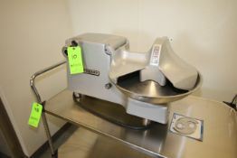 Hobart S/S Bowl Chopper, M/N 84186, S/N 561-067-825, 1 hp Motor, 3 Phase