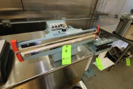 AIE Impulse Sealer, M/N AIE-605FDV, S/N 020354, with Foot Control, 24