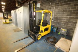 2006 Hyster 3,500 lb. Electric Forklift, M/N J35ZT, S/N J160N03173D, 3 Stage 94/217 Mast, with