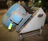 Reitz Disintegrator Frame, Model RA-3-12-K122, SN RA66557, with 75 hp Motor