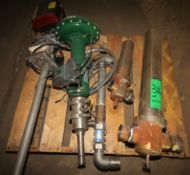 Lot - Fisher Steam Valve with (2) Donaldson S/S Filters, Grundfos Pump & GPI 2