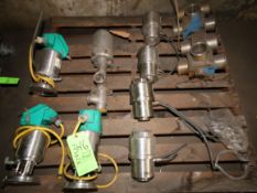 11 pcs - Assorted Tri Clover, Koltec & Other Air & Plug Valves & Parts, Includes New 1.5