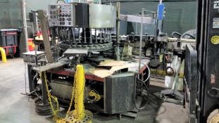 Krones Rotary In-Line Labeler, Model Canmatic, Model 80-A09, ( (Note: Missing Some Parts), (