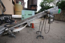 ~13 ft. L S/S Inclined Conveyor System, with 18