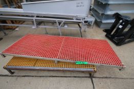(3) pcs. - S/S Operators Platforms, Includes (2) ~6 ft. L x 30