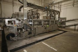 Volpak Pouch Filler, M/N S-240-DF, Fecha 14-04-00, N Fab 1018-2-A, with S/S Infeed Vessel/Funnel and