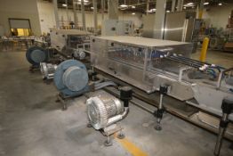 Product Air Dry System, with (4) Blowers, with 4-Laners, Aprox. 4-1/2