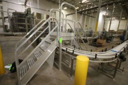 Aluminum Cross Over Platform, Overall Dims.: 123