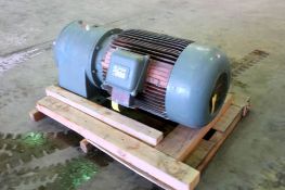 Emod motor, Type 315M-8/4. 3/60/460v, 890/1780 RPM 50/100 HP. Serial # 1831436.