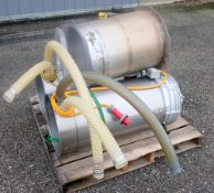 Lot of (3) Gardner Denver multi-stage radial suction blowers, Model F-CEVF 3718-3 (65). Built 2013.