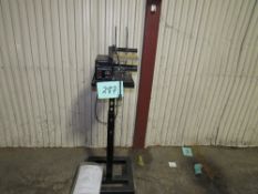 Label Dispenser Model SH-404TR on stand - ( RIGGING INCLUDED WITH SALE PRICE) -- Optional
