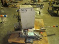 Markem SmartLase 110 Laser Coder with Furmex fume remover - removed from a working operation (