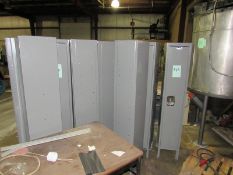 One Lot 4 List Industries Locker with one shelf, 12