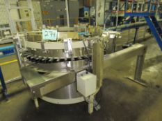 Hopmann Bottle Unscrambler bottle erector stainless steel with 4.5