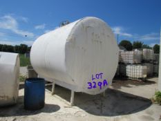 Stainless Steel 4000-gallon Horizontal tank, jacketed and insulated. Removal and loading charges are
