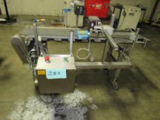Powered Hytrol Conveyor with two Markem Image printer heads and sensors -- (RIGGING INCLUDED WITH