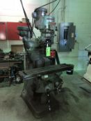 Bridgeport Vertical Milling Machine, S/N 2J-82761/2, Series 1, with 2 hp Spindle Speed, with 42
