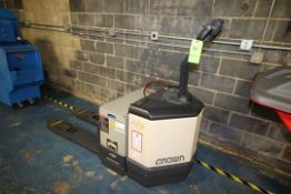 2007 Crown 6,000 lb. Electric Pallet Jack, M/N PW3520-60, S/N 6A246224, with 24 Volt Battery