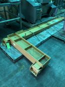 Crane Pro 2 Ton Beam, 12'L Cross Beam, with 5' H Upright