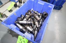 CAT 40 Cullate Chucks, Assorted Sizes and Tooling (LOCATED IN PITTSBURGH, PA)